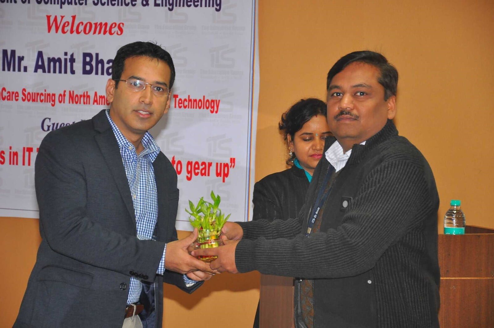 B.Tech CSE HOD Felicitation at ITS